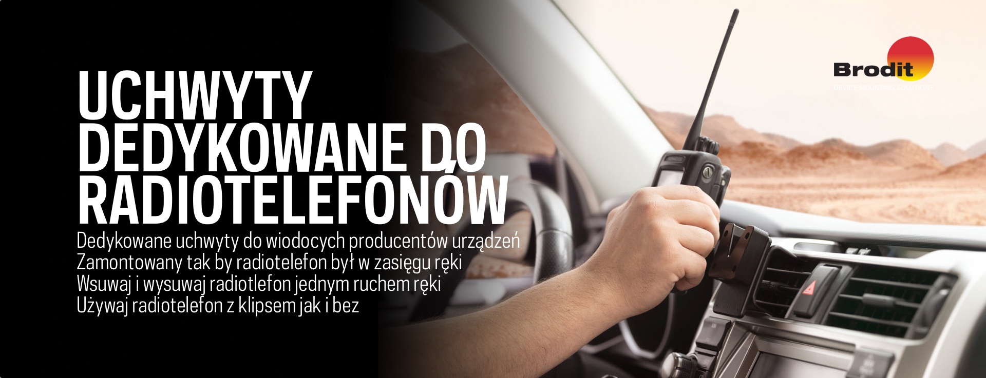 Radiotelefony Motorolla Hytera