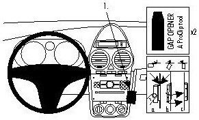 ProClip do Opel Corsa 07-14