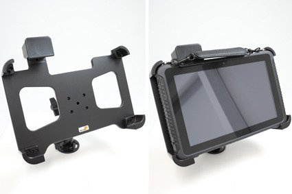 Uchwyt do Logic Instrument Fieldbook K122 z blokadą sprężynową.