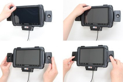 Uchwyt aktywny z blokadą (x2) na kluczyk do Motorola ET1