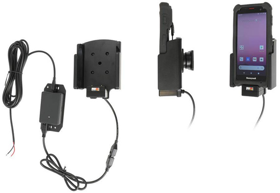 Uchwyt do Honeywell EDA52 do stałej instalacji w obudowie ochronnej