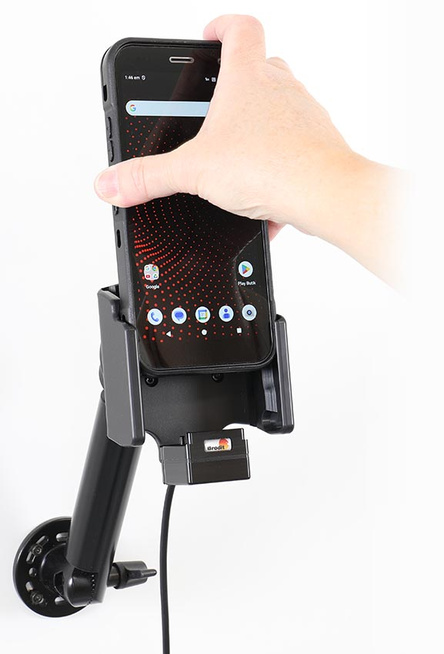 Aktywny uchwyt PogoPin do Honeywell CT32 w ochronnym etui