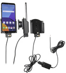 Uchwyt do LG G6 z wbudowaną ładowarką samochodową do instalacji na stałe