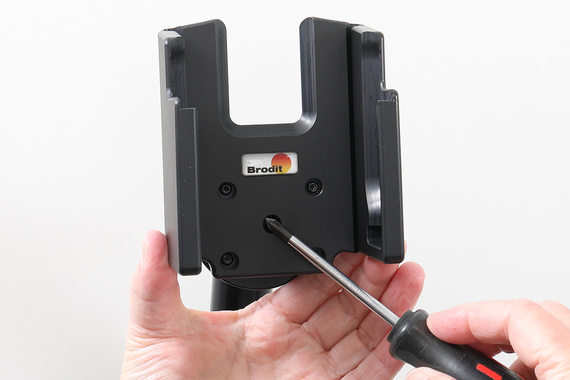 Uchwyt Brodit do CipherLab RS38 w gumowym etui z chwytem pistoletowym