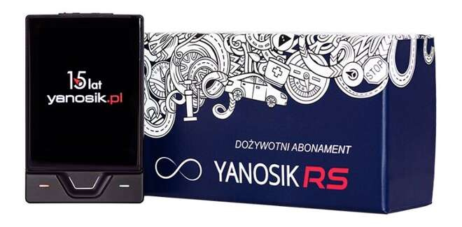 Yanosik RS z czteroletnim abonamentem