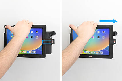 ModTek™ Hard Case Obudowa aktywna do Apple iPad 2025 A16 (A3354, A3355, A3356) przetestowana na upadek z wysokości 1,8 m.