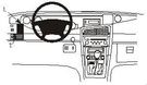 ProClip do Renault VelSatis 02-10