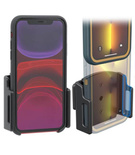 Uchwyt regulowany do Samsung Galaxy S24 Ultra w futerale.