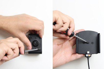 Uchwyt do Huawei Mate 9 Pro Pro z wbudowanym kablem USB oraz ładowarką samochodową