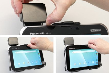 Uchwyt pasywny z blokadą sprężynową do Panasonic FZ-L1