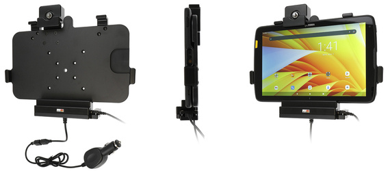 Uchwyt aktywny o wzmocnionej konstrukcji do Zebra ET40/45 z blokadą kluczykową