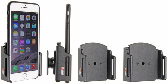 Uchwyt pasywny do Apple iPhone X w cienkim futerale w futerale lub obudowie o wymiarach: 75-89 mm (szer.), 2-10 mm (grubość).