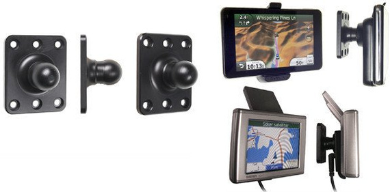 Adapter montażowy do uchwytów indukcyjnych BASEUS, IOTTIE, XIAOMI, XBLITZ, USAMS - 17 mm