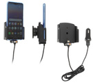Uchwyt USB-C do OPPO Reno10 | Reno10 Pro bez futerału oraz w futerale lub etui o wymiarach: 70-83 mm (szer.), 2-10 mm (grubość) z wbudowanym kablem USB-C oraz ładowarką samochodową obsługujący Android Auto.