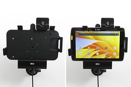 Uchwyt aktywny o wzmocnionej konstrukcji do Zebra ET45 8.0 z blokadą sprężynową.