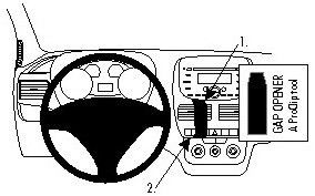 ProClip do Fiat Doblo 10-15