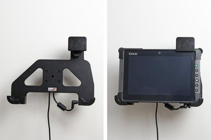 Uchwyt do Getac T800 z blokadą sprężynową.