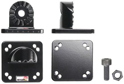 Ramię z kwadratową podstawą montażową w kształcie litery „U” do wózków widłowych