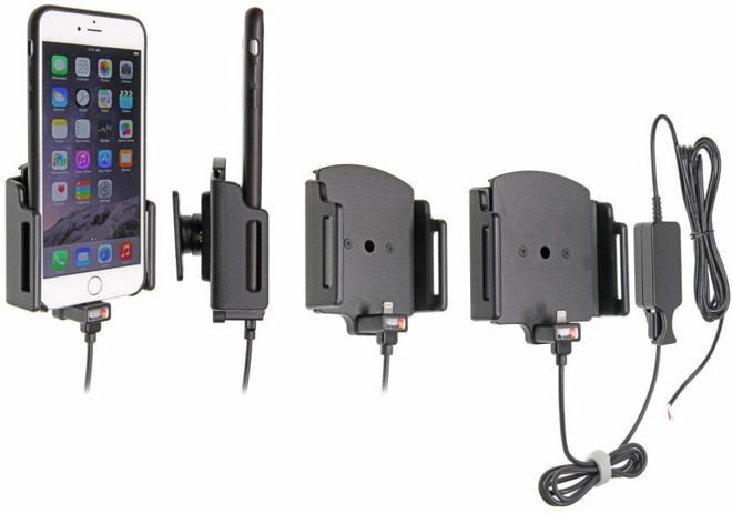 Uchwyt aktywny do instalacji na stałe do Apple iPhone 8 Plus w cienkim futerale