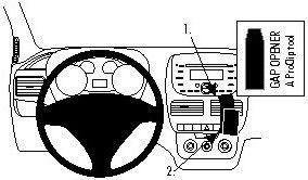 ProClip do Opel Combo 12-18