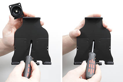 Brodit Uniwersalny Uchwyt do Tabletu | Uchwyt regulowany pasywny do tabletów gołych jak i w futerale o wymiarach: 153-179 mm (szer.), do 9 mm (grubość)