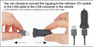 Uchwyt aktywny aktywny z kablem USB do Samsung Galaxy Note GT-N7000