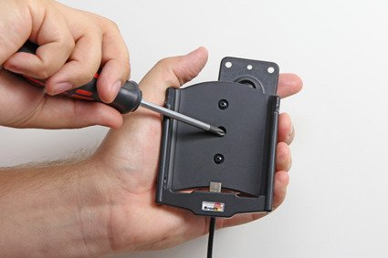 Uchwyt do HTC 10 z wbudowaną ładowarką samochodową do instalacji na stałe