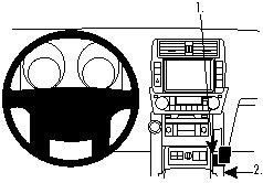 ProClip do Toyota LandCruiser 10-18