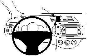 ProClip do Toyota Yaris 12-14