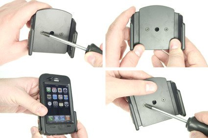 Uchwyt uniwersalny pasywny do Samsung Galaxy Note 10 w futerale lub etui o wymiarach: 62-77 mm (szer.), 12-16 mm (grubość)