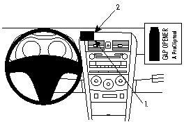 ProClip do Toyota Corolla 09-11