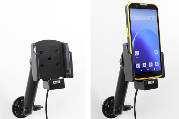 Aktywny uchwyt PogoPin Brodit do stałego montażu na CipherLab RS38