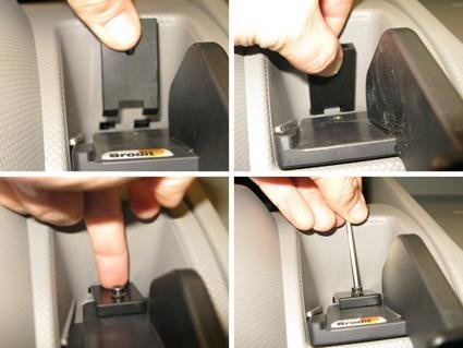 Bardzo mocny, bezinwazyjny wspornik montażowy do Renault Master 11-17