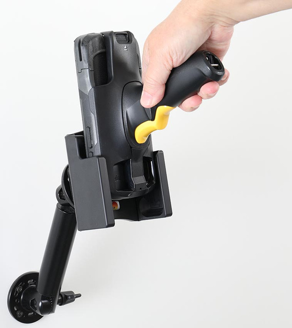 Uchwyt pasywny do Zebra TC53 lub TC58 z osłoną ochronną i rękojeścią