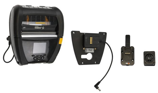 Uchwyt do Zebra ZQ630 aktywny z adapterem MultiMoveClip