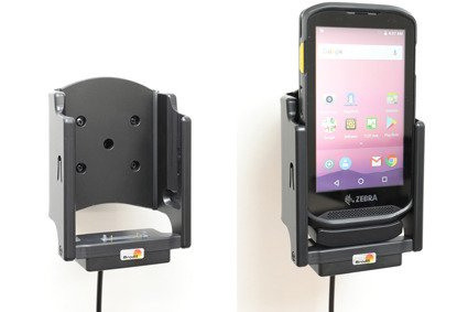 Uchwyt do Zebra TC20/TC25 wyposażonych w powerbank do instalacji na stałe