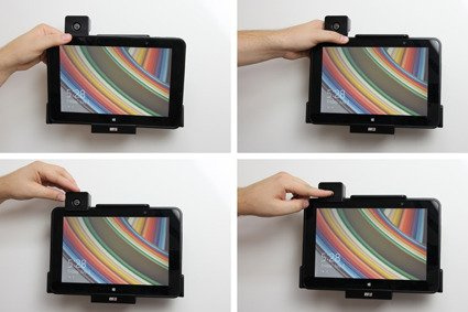 Uchwyt pasywny do Zebra ET55 10.1 z blokadą na kluczyk