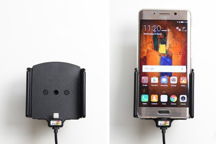 Uchwyt do Huawei Mate 9 Pro Pro z wbudowanym kablem USB oraz ładowarką samochodową