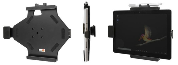 Uchwyt pasywny do Microsoft Surface GO z blokadą sprężynową.