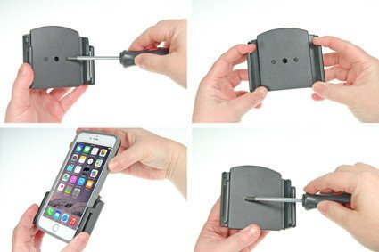 Uchwyt pasywny do Apple iPhone X w futerale