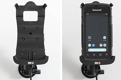 Uchwyt aktywny do Honeywell CT60XP do instalacji na stałe.