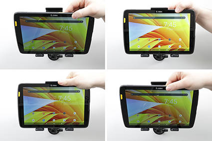 Brodit Uniwersalny Uchwyt do Tabletu | Uchwyt regulowany pasywny do tabletów gołych jak i w futerale o wymiarach: 153-179 mm (szer.), do 9 mm (grubość)