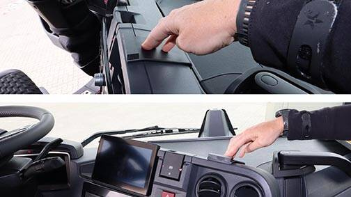 ProClip o wzmocnionej konstrukcji uchwyt montażowy do Renault T 2023-2025