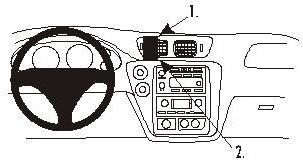 ProClip  do Chevrolet Trail Blazer 02-09