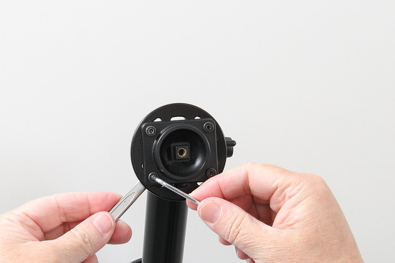 Uchwyt Brodit do CipherLab RS38 w gumowym etui z chwytem pistoletowym