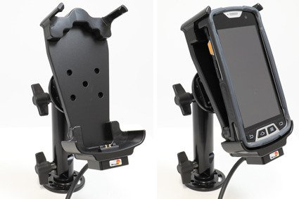 Uchwyt do M3 Mobile SM10/SM15 w wzmocionej obudowie z ładowarką samochodową.