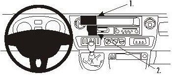 ProClip do Nissan Interstar 04-11