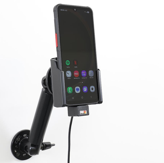 Aktywny uchwyt z ładowarką USB-A do Samsung Galaxy XCover 7 PRO