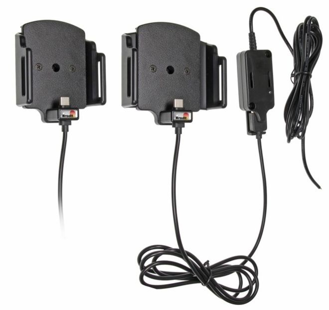 Uchwyt aktywny doHuawei P30 PRO z instalacją na stałe do smartfonów bez futerału oraz w futerale lub etui o wymiarach: 62-77 mm (szer.), 6-10 mm (grubość)