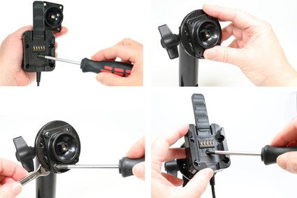 Brodit ochronna obudowa aktywna w wersji z kablem USB i ładowarką samochodową do LG G Pad F2 8.0 z systemem adaptacyjnym Active MultiMoveClip